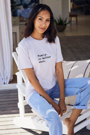 "Family No Matter What" Short Sleeve Tee