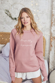 "Perfectly Imperfect" Relaxed Sweater