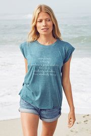 "Marilyn" Roll Tee