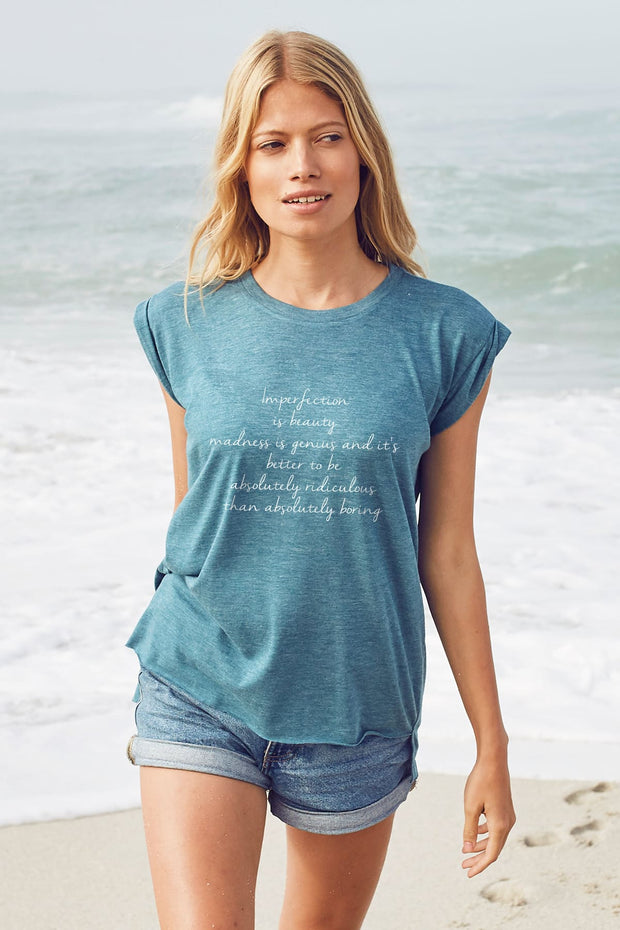 "Marilyn" Roll Tee