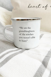 "Wiccan" Enamel Mug