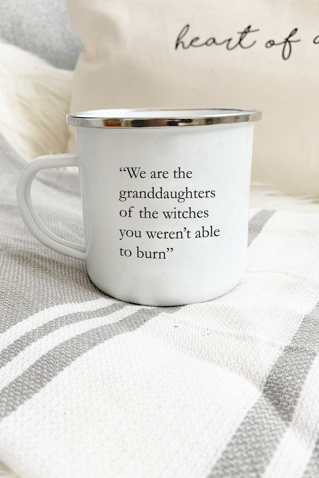 "Wiccan" Enamel Mug