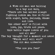 "Wise Words" Mens Tee