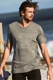 "Wise Words" Mens Tee