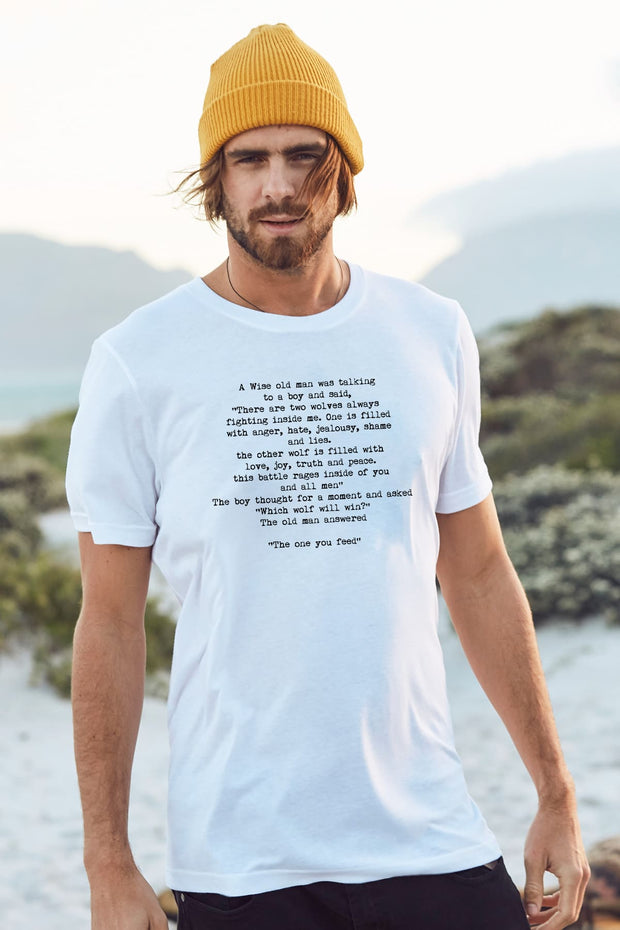 "Wise Words" Mens Tee